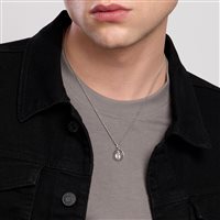 Necklace Mabina Man Mystical in Silver 553568 - 553568